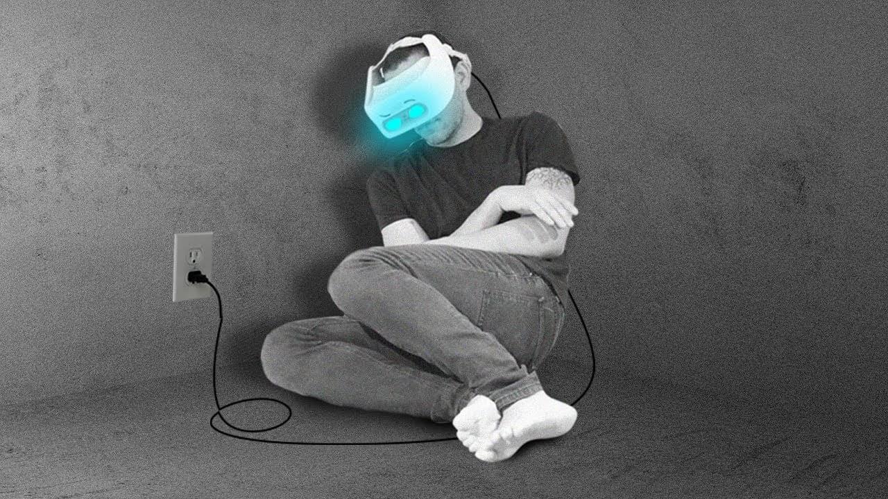 Watch Youtuber live inside virtual reality for a week