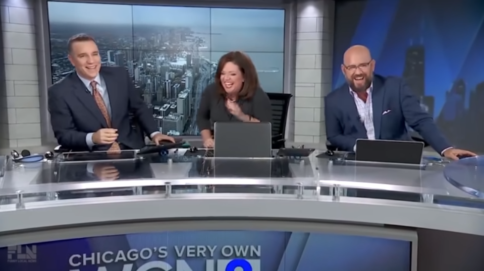 Dare you to not laugh at these news anchors Freudian slips