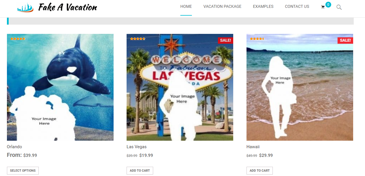 No budget to travel? Now you can fake a vacation for social media