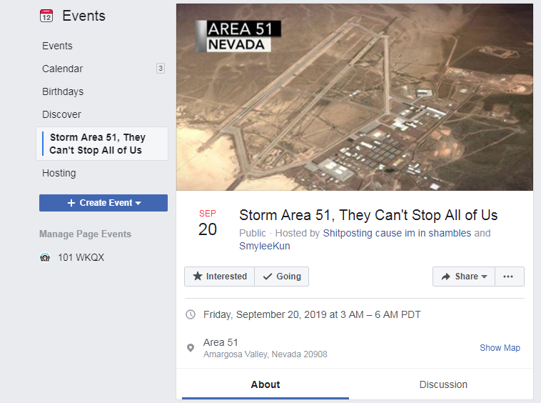 Wait, ‘Storm Area 51’ was a joke!? Who knew