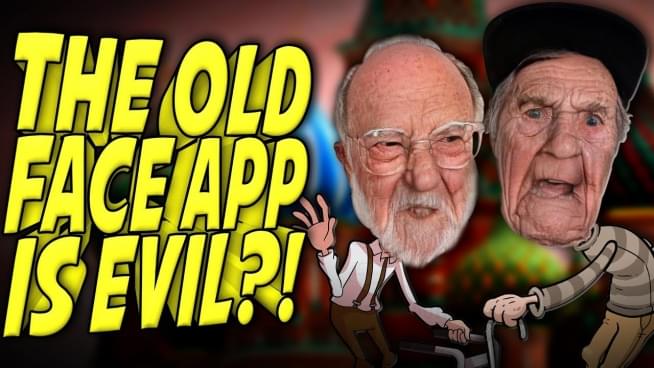 Privacy concerns with the photo aging FaceApp