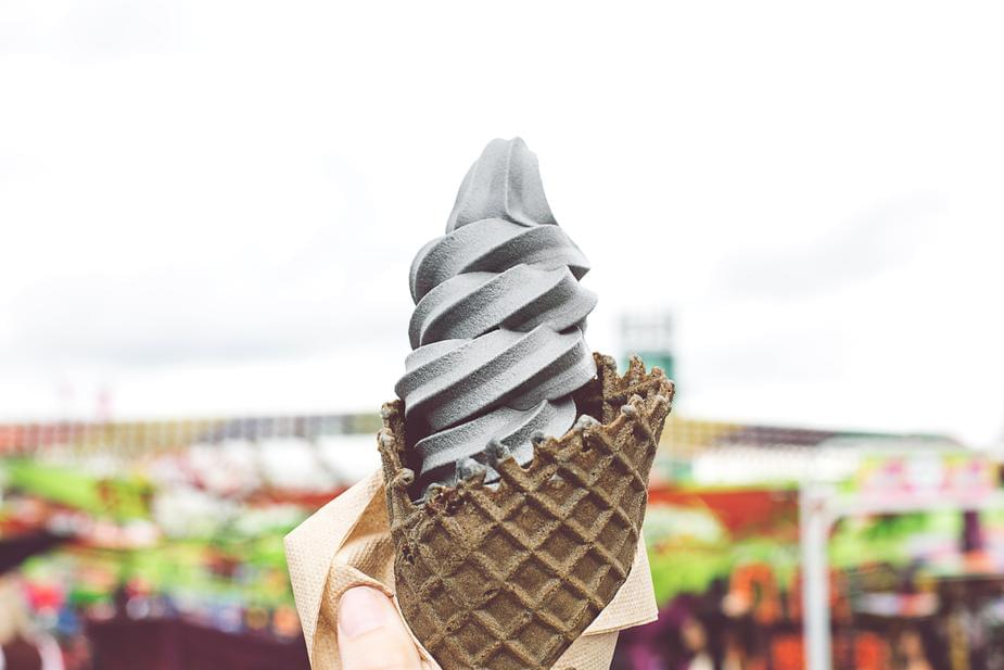 Baby’s first ice cream!