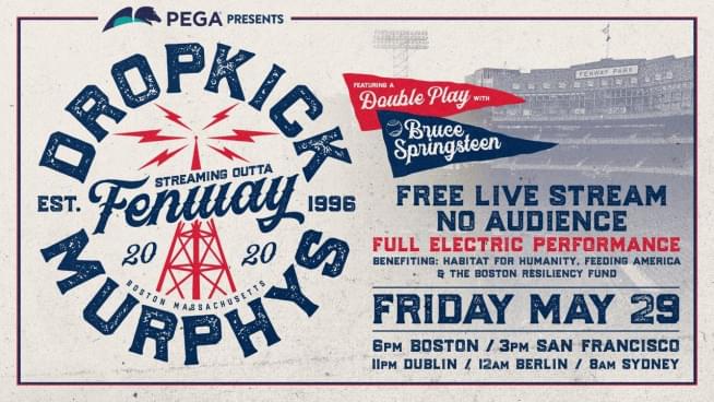 Watch Dropkick Murphys play Fenway Park