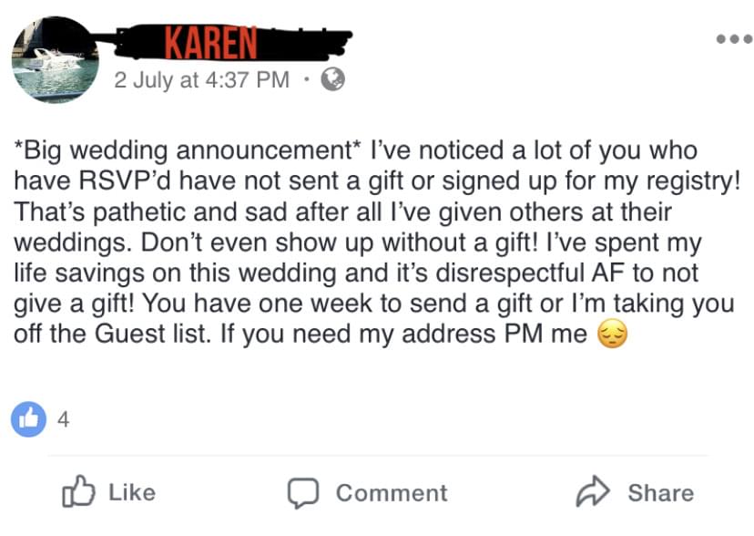 Who’s Karen is this!