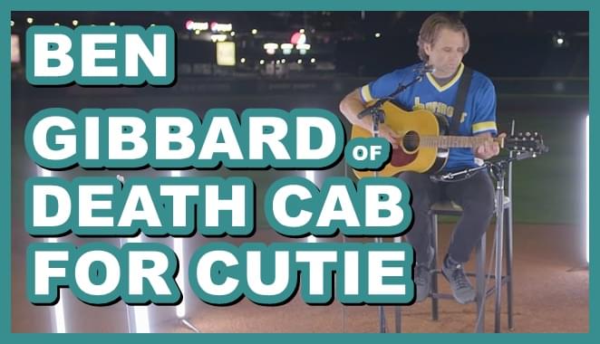 Ben Gibbard covers ‘Centerfield’ on Mariner’s field