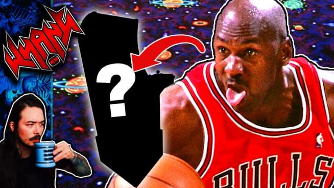 The rare version of NBA JAM with Michael Jordan