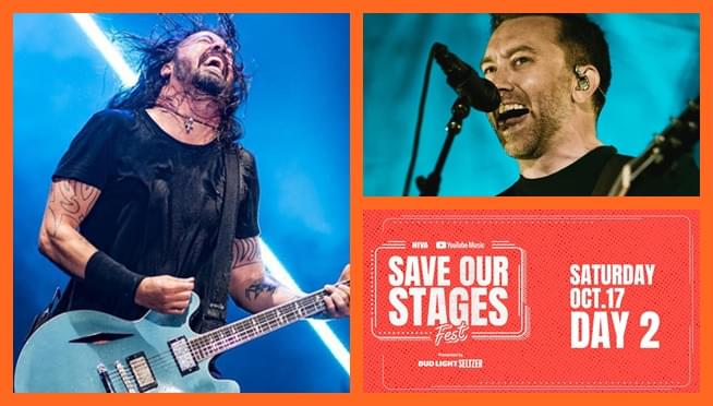 Stream Save Our Stages Festival with Foo Fighters, Rise Against, and more