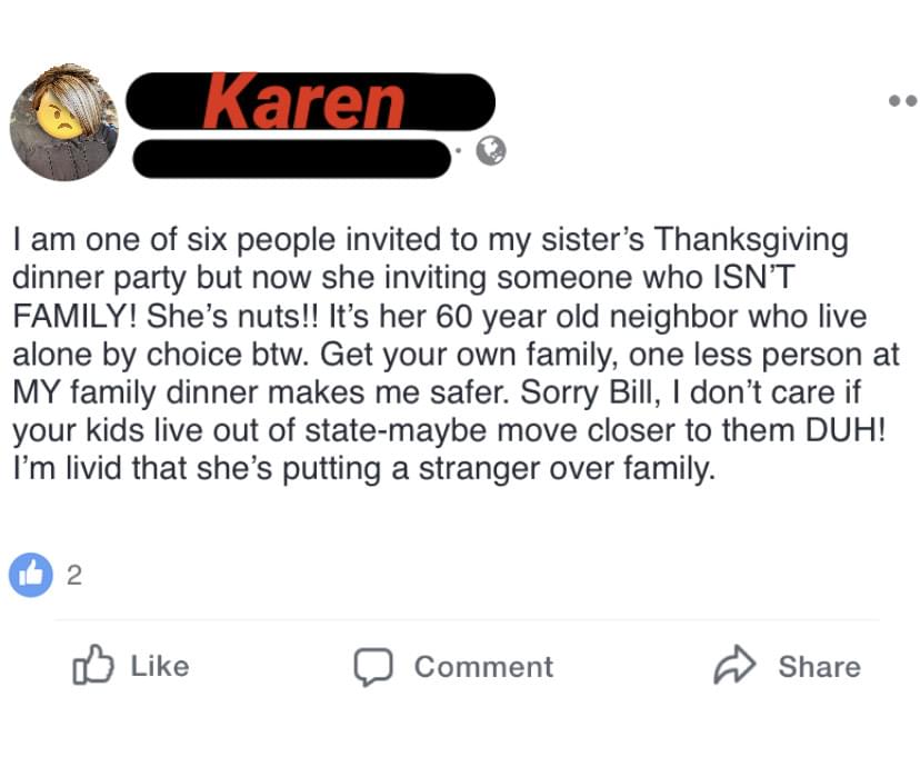 Whose Karen is it?