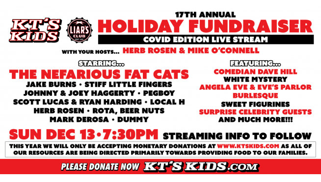 KT’s Kids 17th annual holiday fundraiser is this Sunday!