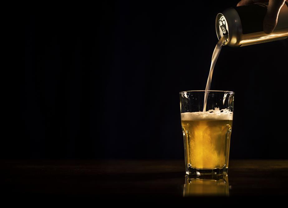 Packers fan shotguns beer right after finishing chemotherapy