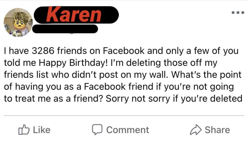 Whose Karen Is It?