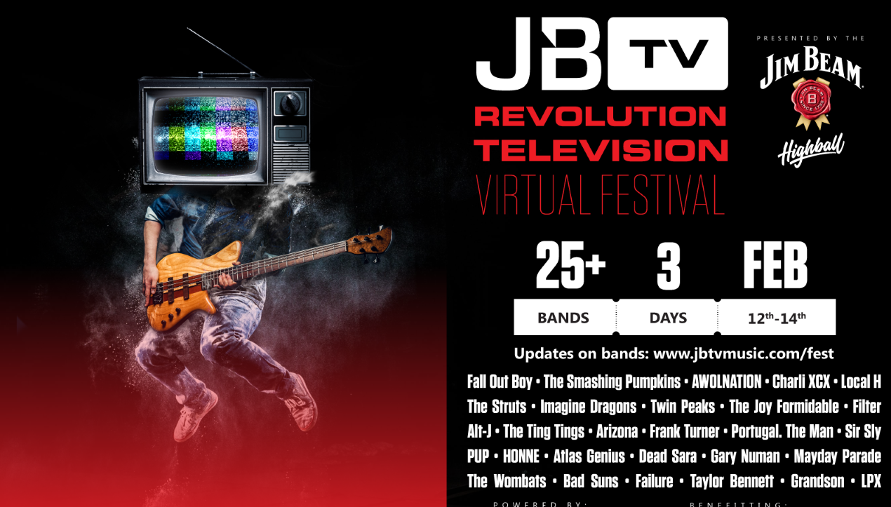 JBTV 3-day virtual music festival is this weekend!