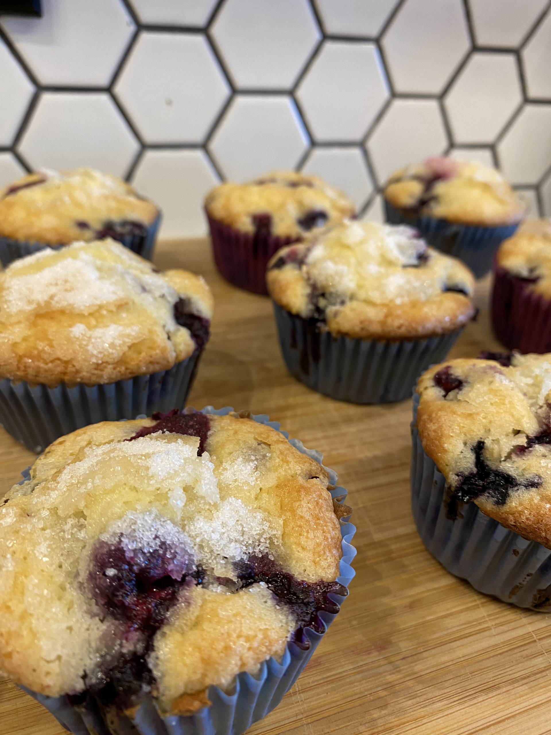 The BEST Blueberry Muffin recipe, from Ali’s kitchen