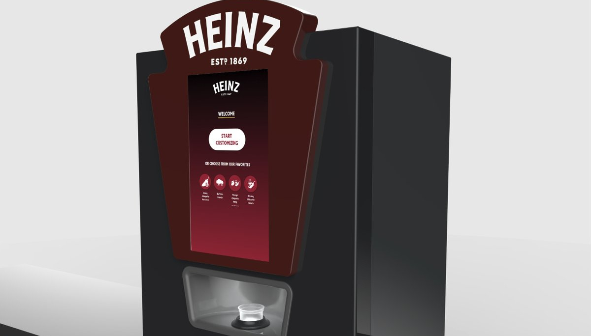 Kraft Heinz is rolling out a sauce dispenser with more than 200 condiment combos for restaurants