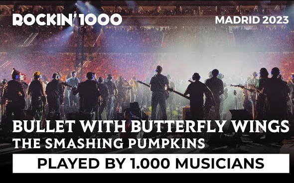 WATCH: 1,000 musicians play The Smashing Pumpkins’ “Bullet with Butterfly Wings”