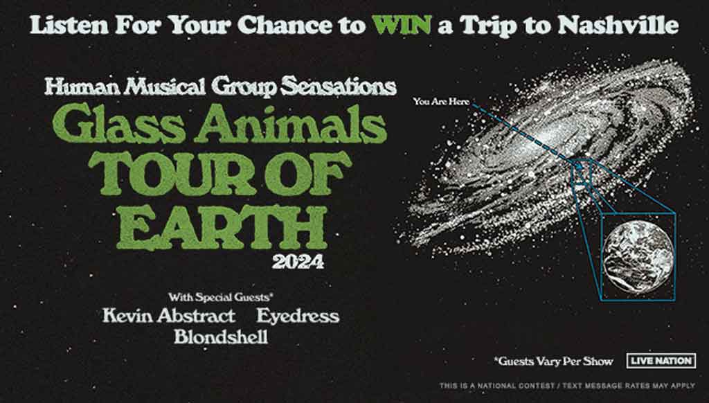 Win a Trip to See Glass Animals in Nashville
