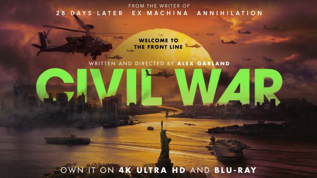 Civil War on Blu-Ray!