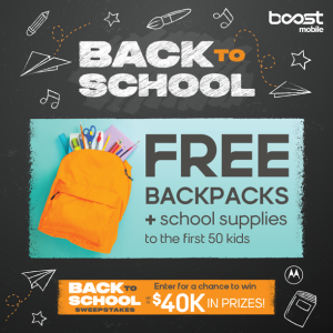 Visit Boost Mobile Locations for Back-To-School Events