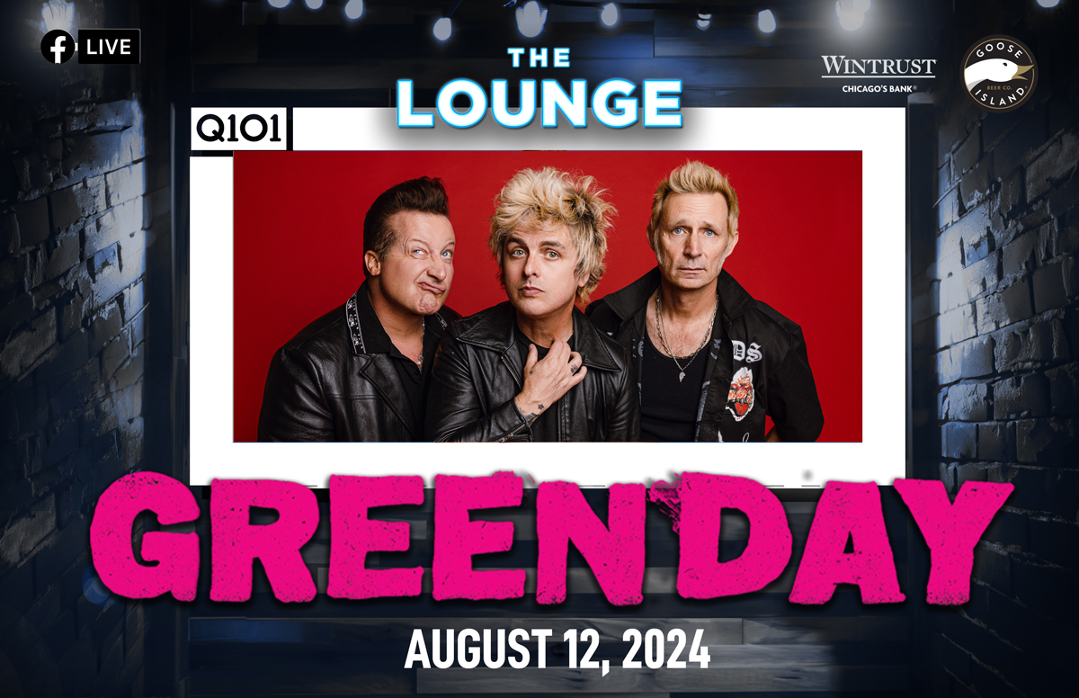 8/08/24 – Join Brian Haddad at the Goose Island Salt Shed Pub for your shot to win passes to the Green Day Lounge!