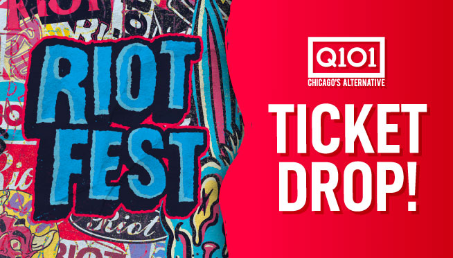 9/13/24 – Join Q101 for your shot at 3-Day RIOT FEST Tickets at Logan Arcade