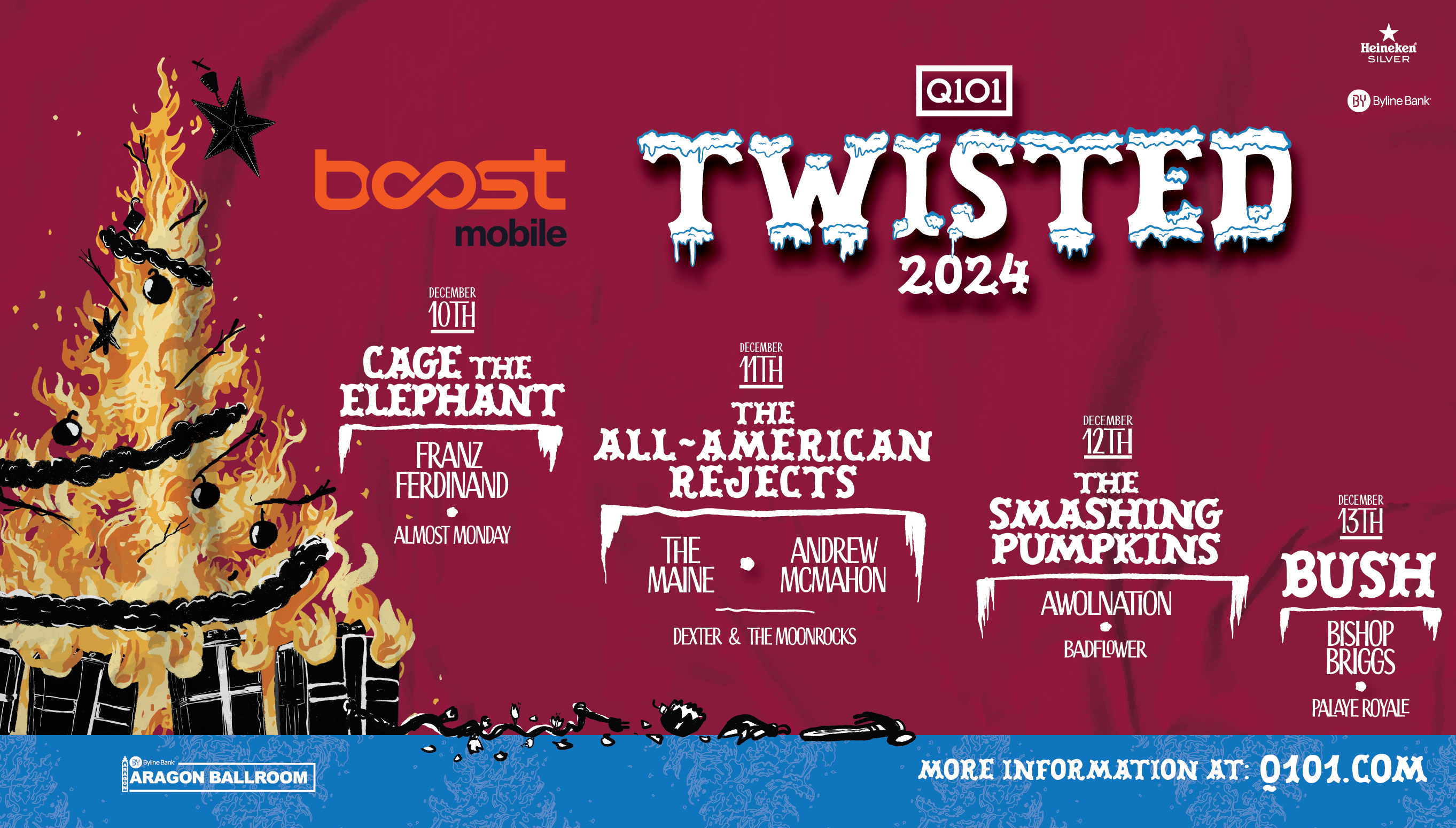 10/26/24 – Win Twisted Xmas Tickets at Boost Mobile