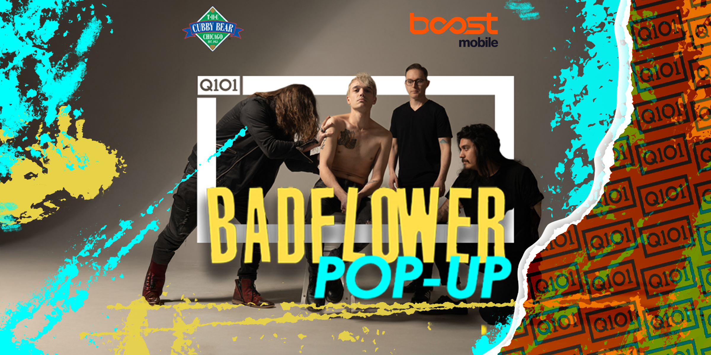 Q101 Pop-Up presents: BADFLOWER