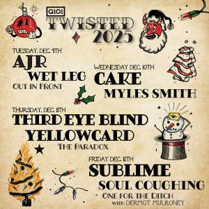 Q101 TWISTED – 4 NIGHTS AT ARAGON BALLROOM