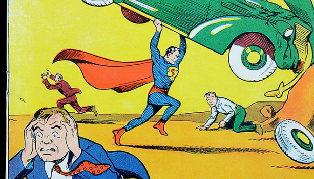 ‘Death Dealer’ painting outshines Superman comic at auction