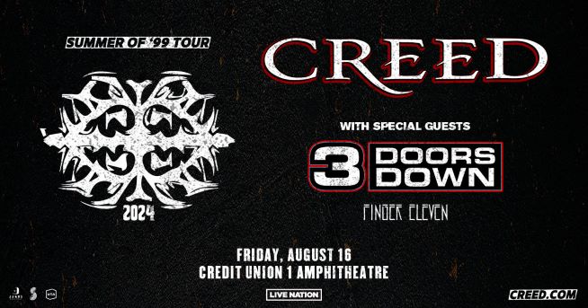 Creed – Credit Union 1 Ampitheatre