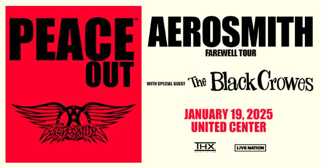 1/19/25 – AEROSMITH- Peace Out – The Farewell Tour