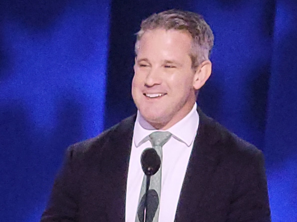 Former Republican Rep. Adam Kinzinger Speaks at DNC.