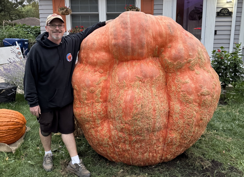 State Champion ‘Pumpkin’ Joe Adkins Tops the Competition with 2,021-Pound Pumpkin