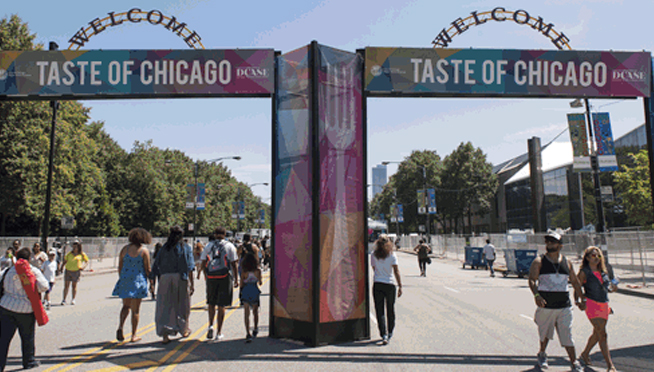 Taste of Chicago vendors and music lineup announced