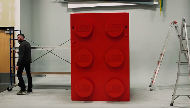 VIDEO: LEGO Celebrates 60th Anniversary By Making A Giant Brick