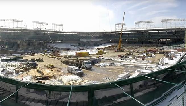 VIDEO: Check out time-lapse video of Wrigley Field 2018 renovations