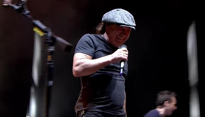 Is singer Brian Johnson back in AC/DC?