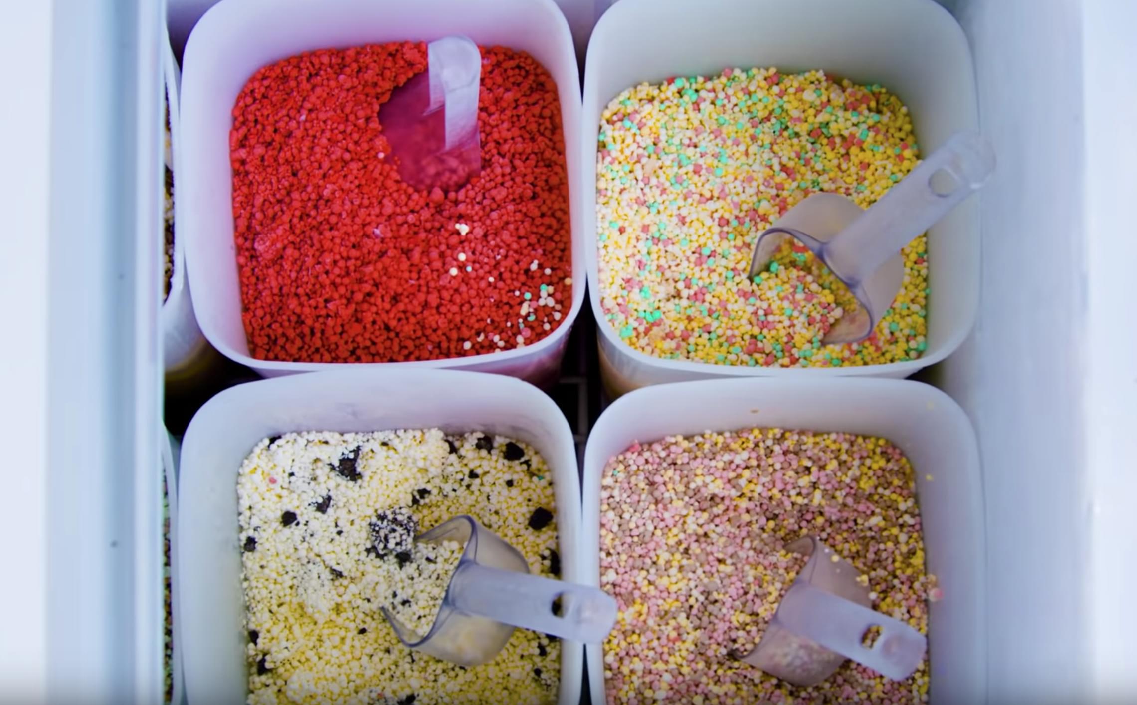You can get Dippin’ Dots for FREE this Sunday on National Ice Cream Day