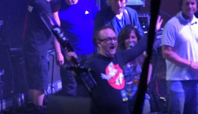 Producer Dan’s Finest Moment – Tee Shirt Gun At Aragon Ball Room!