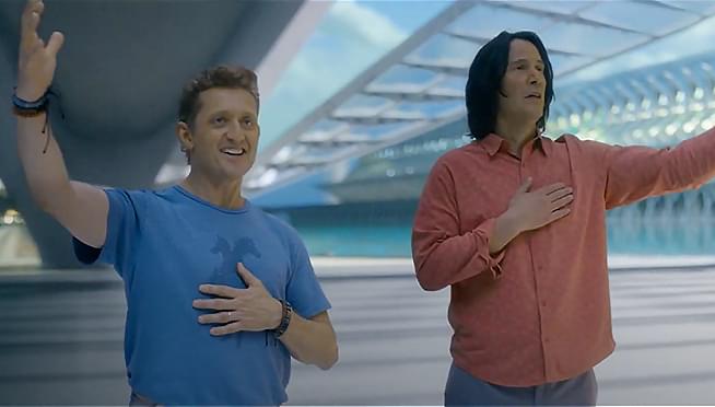WATCH the first official trailer for Bill and Ted 3