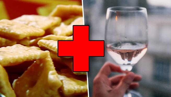 Cheez-It and Wine Box returns with new flavor – White Cheddar and Rosé!!