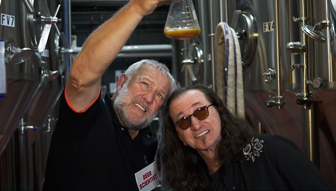 Rush launching official beer later this month