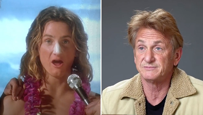 Sean Penn ran into his “Fast Times at Ridgemont High” inspiration