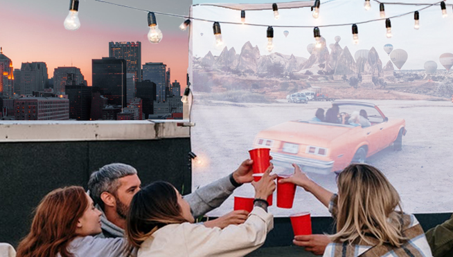 Rooftop Cinema in Fulton Market rolls out Fall Movie Schedule