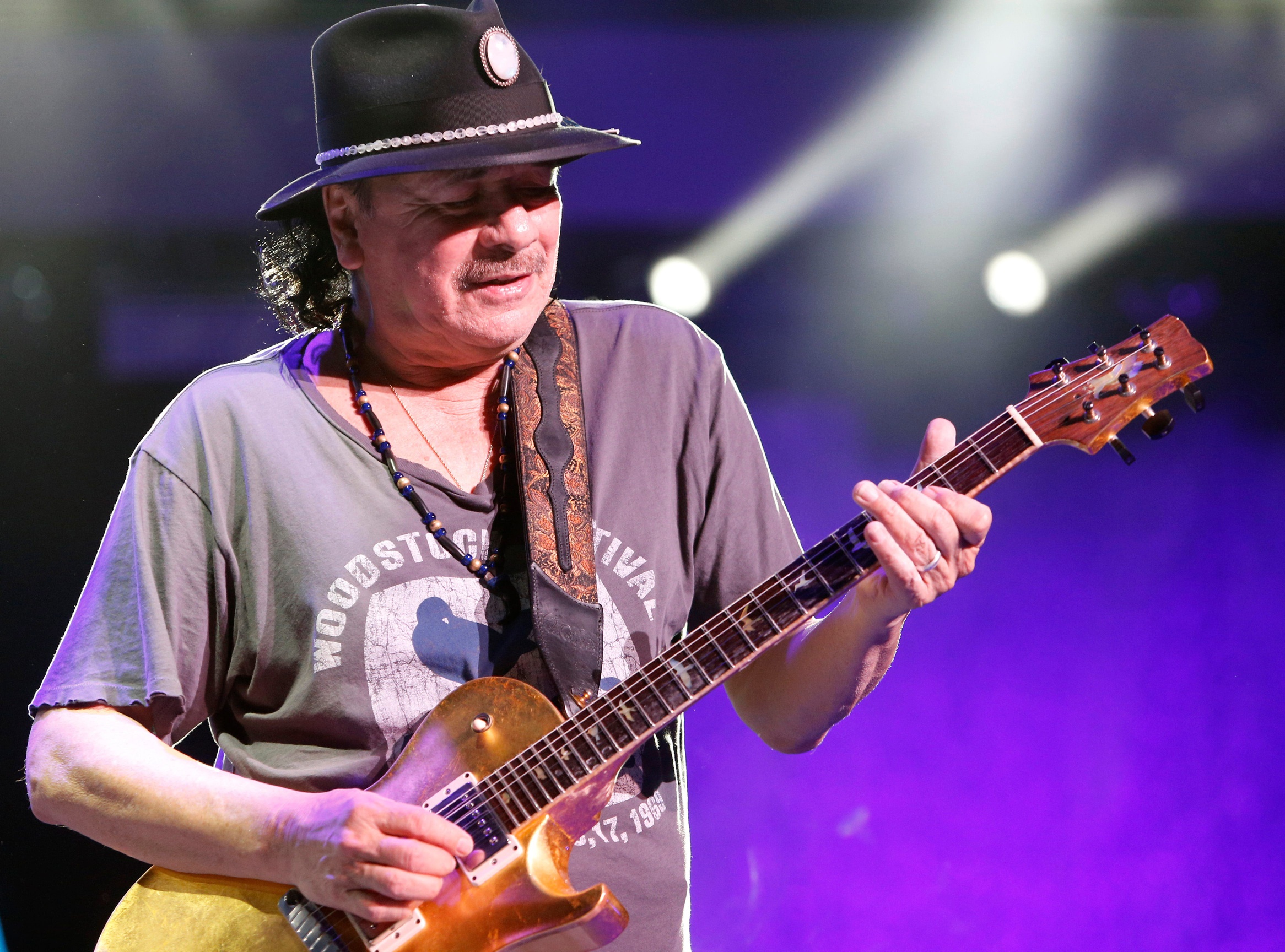 Update: Carlos Santana on the mend after Heat Exhaustion Collapse