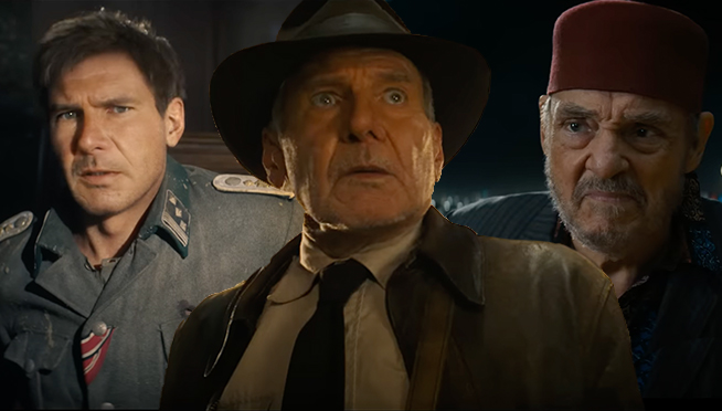 First Indiana Jones 5 Trailer features de-aged Harrison Ford and Sallah’s return!!