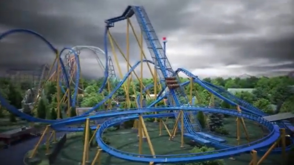 Six Flags Great America to build new roller coaster Wrath of Rakshasa with beyond vertical drop