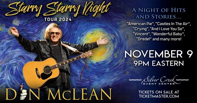 11/9/24 – Don McLean