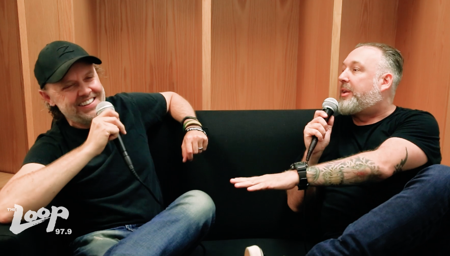 VIDEO: Metallica backstage with The Loop