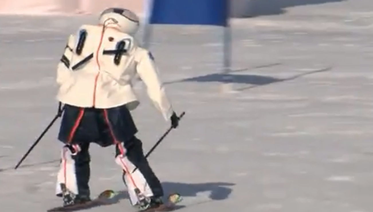 Sick of the Winter Games? Watch robots compete on skis.