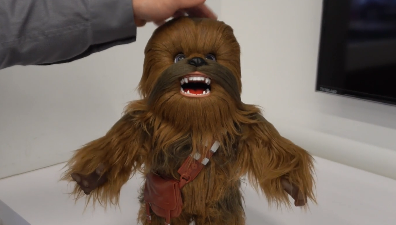 Chewbacca toy eliminates need to have a housepet